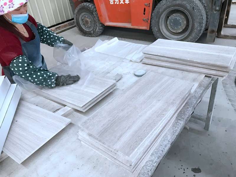 Natural stone quality control inspection