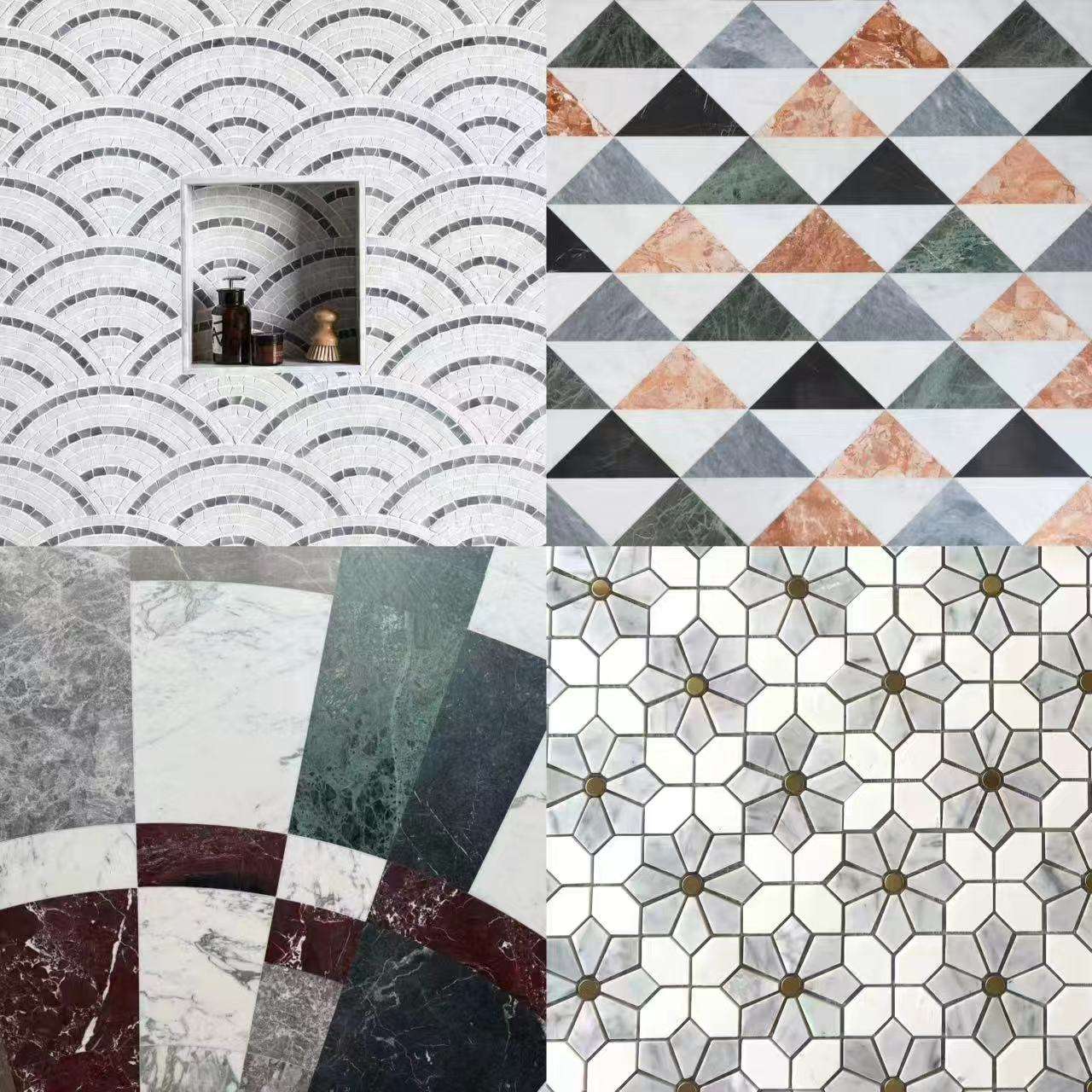 Natural stone mosaic collection