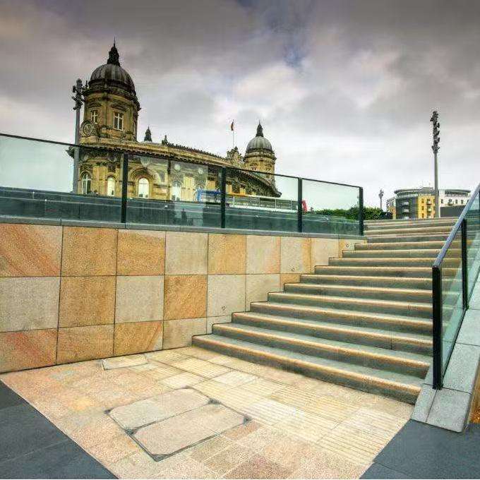 Natural stone landscape project in England