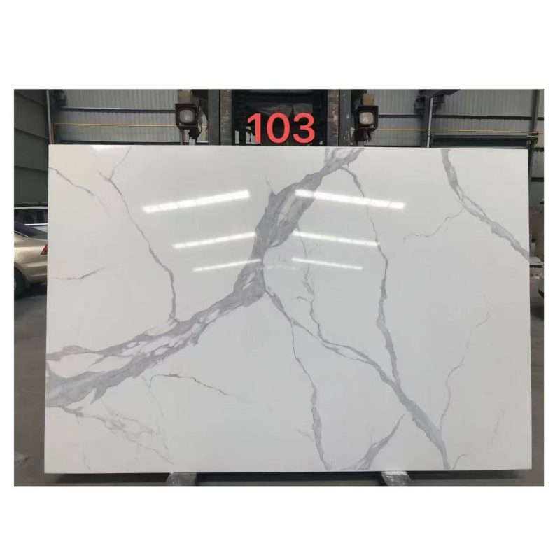 Artificial marble 3D print slab